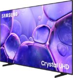 ⁦تلفزيون ليد 65 بوصة بمعالج كريستال ودقة 4K UA65U8000FUXEG موديل 2025 من سامسونج، رمادي تيتان⁩ - الصورة ⁦2⁩