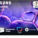 تلفزيون ليد 65 بوصة بمعالج كريستال ودقة 4K UA65U8000FUXEG موديل 2025 من سامسونج، رمادي تيتان