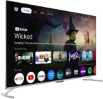 ⁦تورنيدو تلفزيون 55 بوصة 4K سمارت QLED بدون اطار مع ريسيفر مدمج، دولبي فيجن، اتش ال جي، دولبي اتموس، صوت محيطي، تلفزيون جوجل، بحث صوتي، وضع اللعب 55QA3400E⁩ - الصورة ⁦2⁩