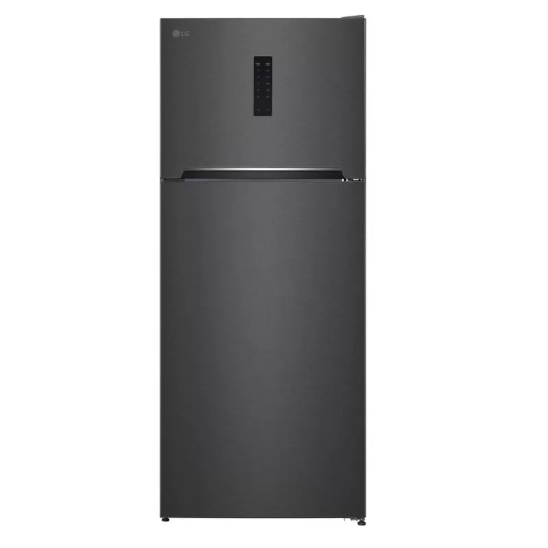 lg-refrigerator-410-liter-top-mount-freezer-black-multi-air-flow-gtf402sban ال جى ثلاجة 14 قدم نوفروست 401 لتر ديجيتال لون أسود GTF402SBAN - الصورة 1
