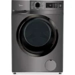 ميديا غسالة 8 كجم انفرتر بالبخار لون رمادي تيتانيوم MF110W80B/TT